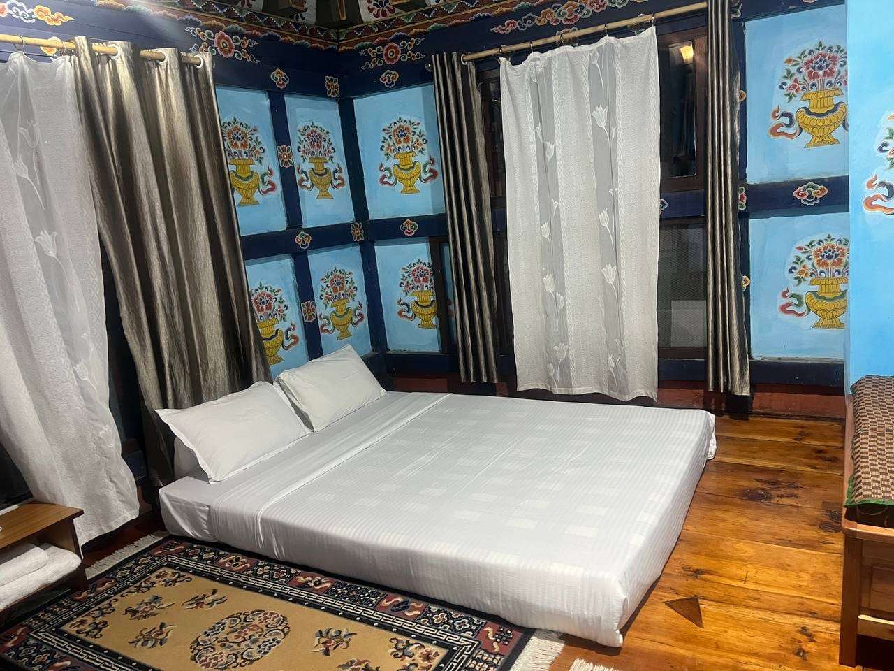 Chimi Lhakhang Dorf Homestay Zimmer