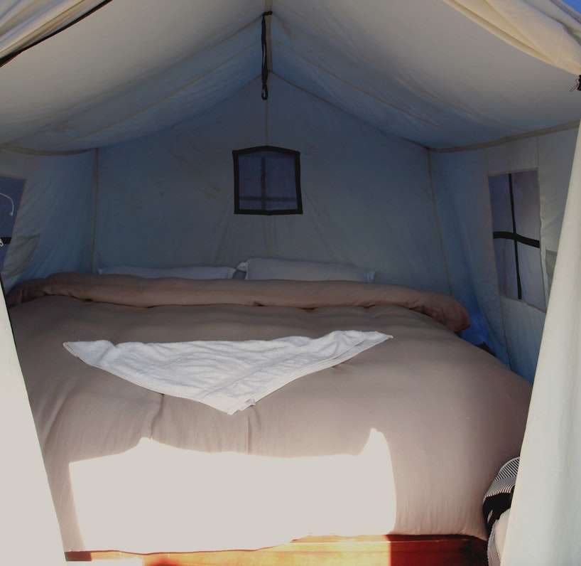 Bumdra Trek Camp Innen
