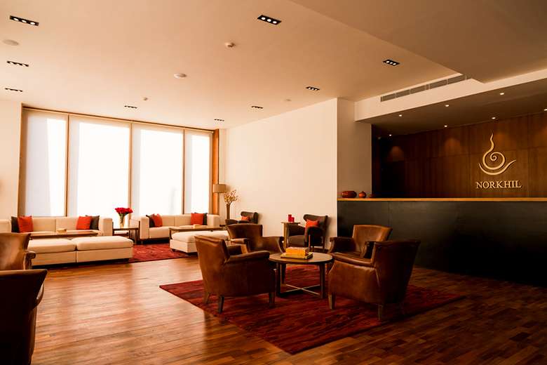 Norkhil Boutique Hotel und Spa Rezeption