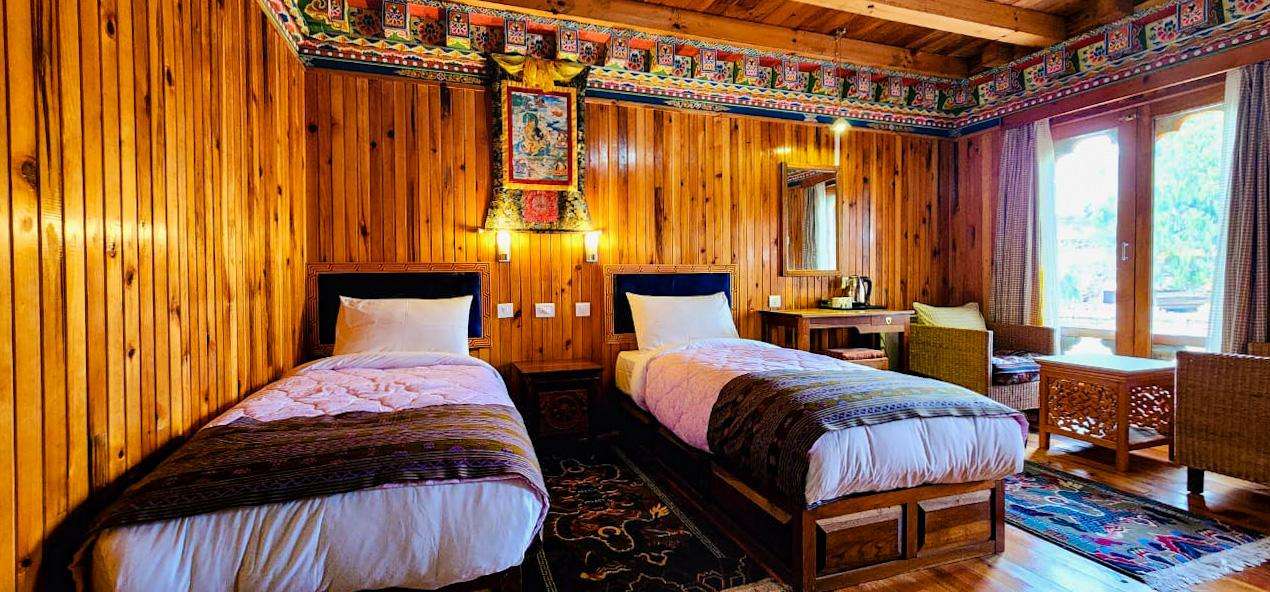 Jakar Village Lodge Doppelbett