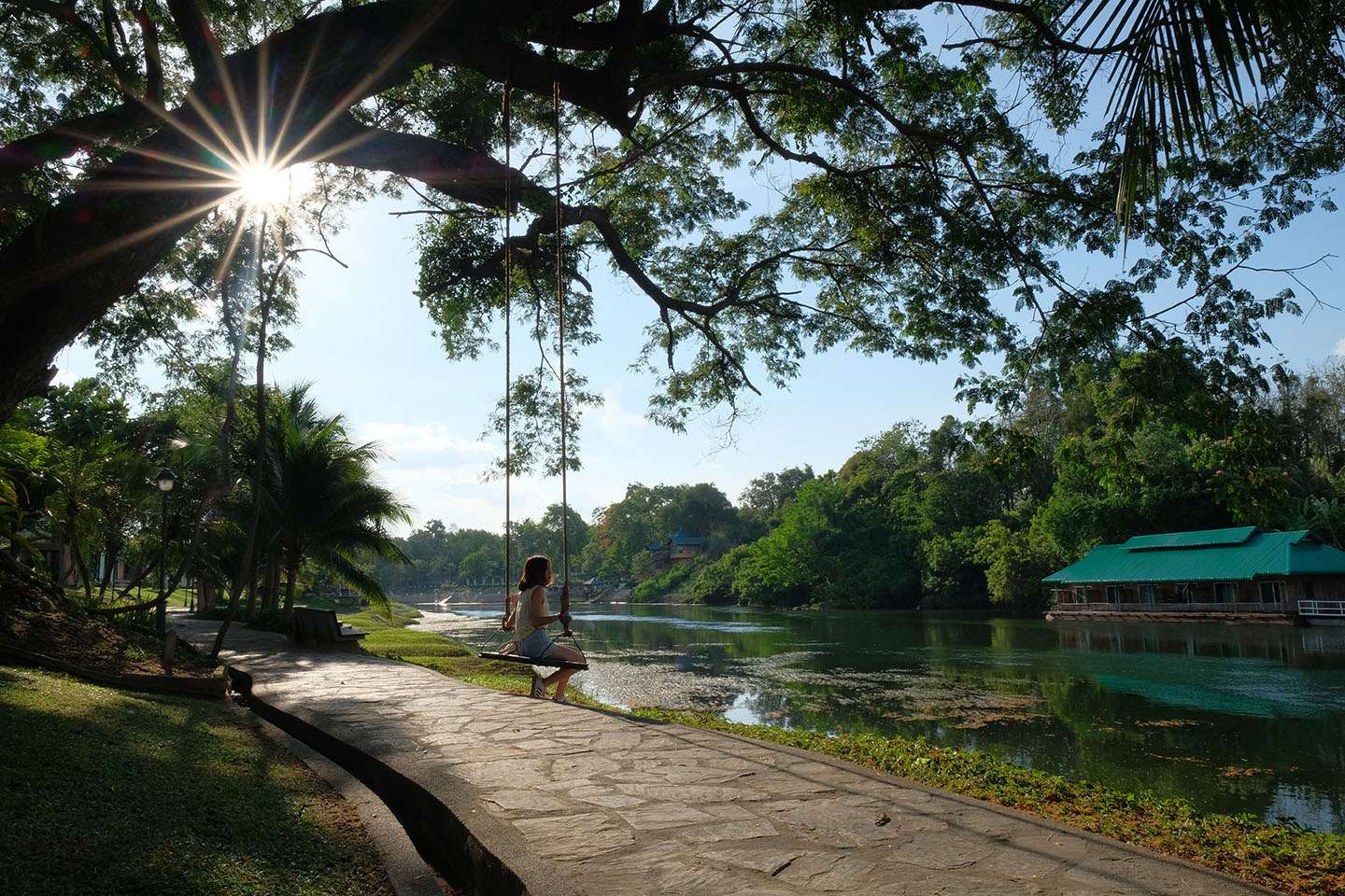 Royal River Kwai Resort & Spa Flussschaukel