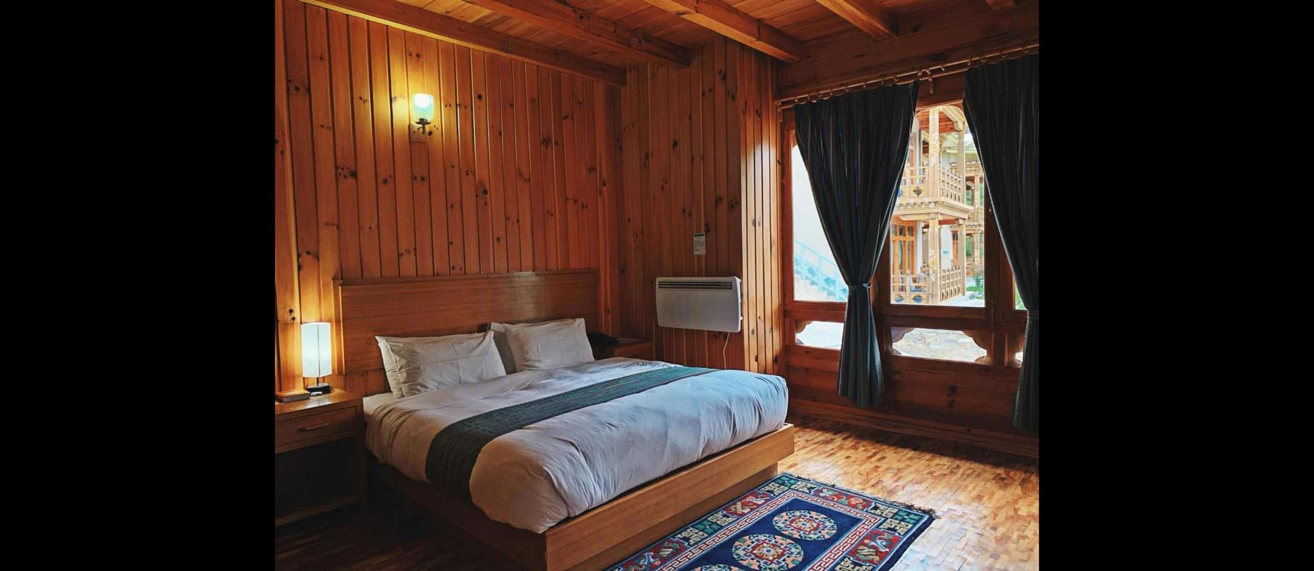 Bhutanisches Hotelzimmer
