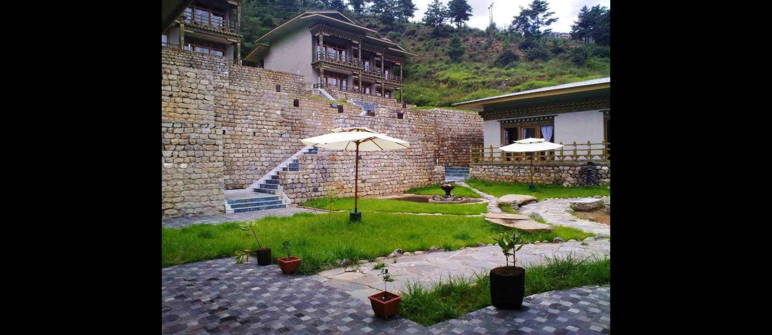 Der Garten des Khangkhu Resorts