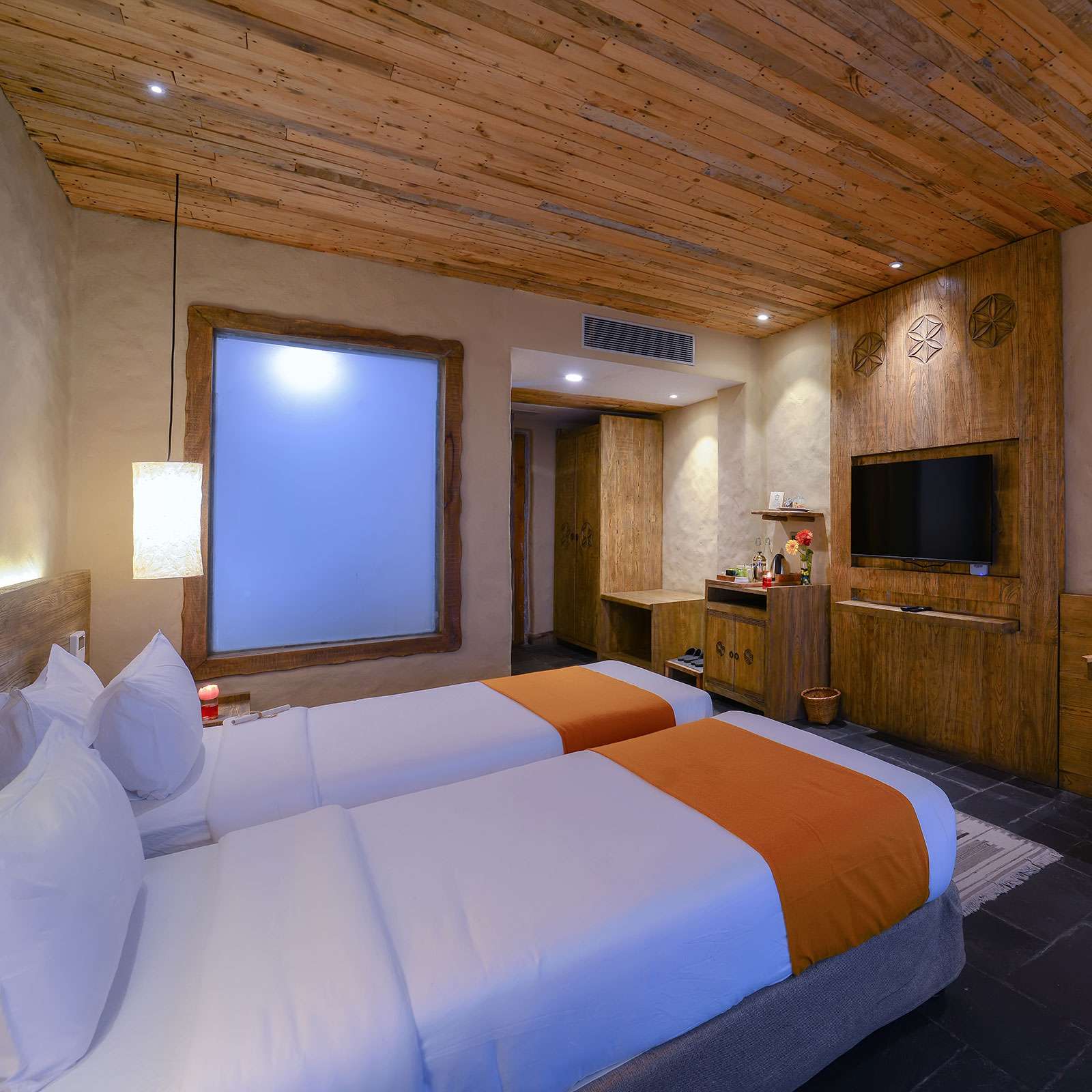SARANGKOT MOUNTAIN LODGE Doppelbett