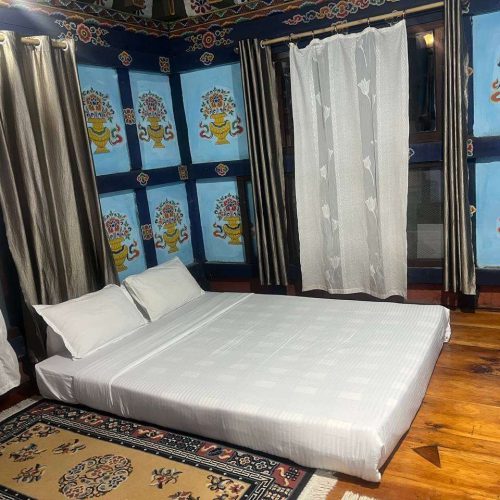 Chimi Lhakhang Dorf Homestay Zimmer