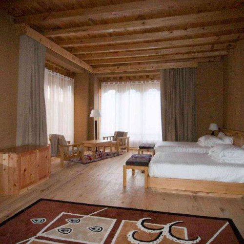 Bhutan Hotelzimmer