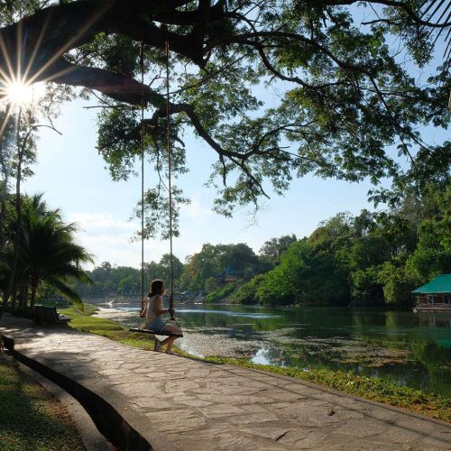 Royal River Kwai Resort & Spa Flussschaukel