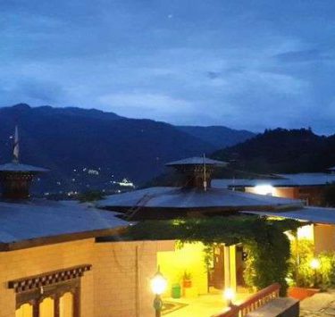 Bhutan Metta Resort Nachtzeit