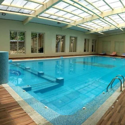 Schwimmbad des Namgay Heritage Hotel