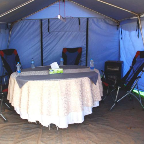 Bumdra Trek Camp Innen